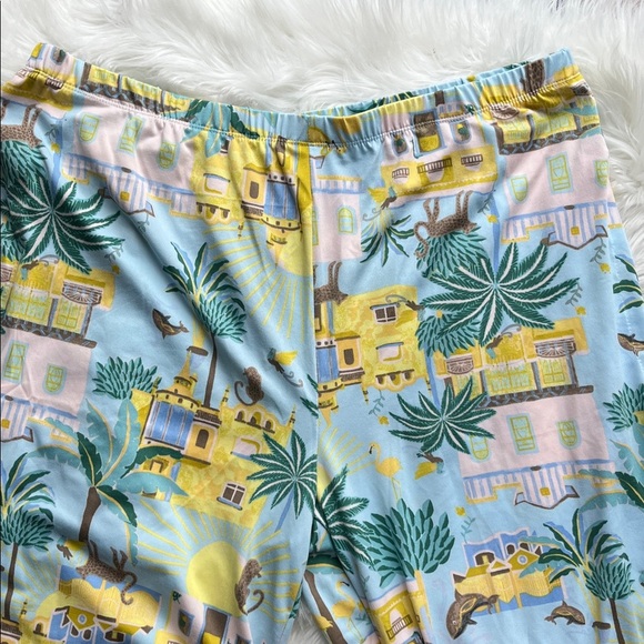 🆕 Cuddl Duds 2-Piece Sleeveless Pajama Top & Wide Leg Pajama Pants Set Size 1X - Picture 6 of 8